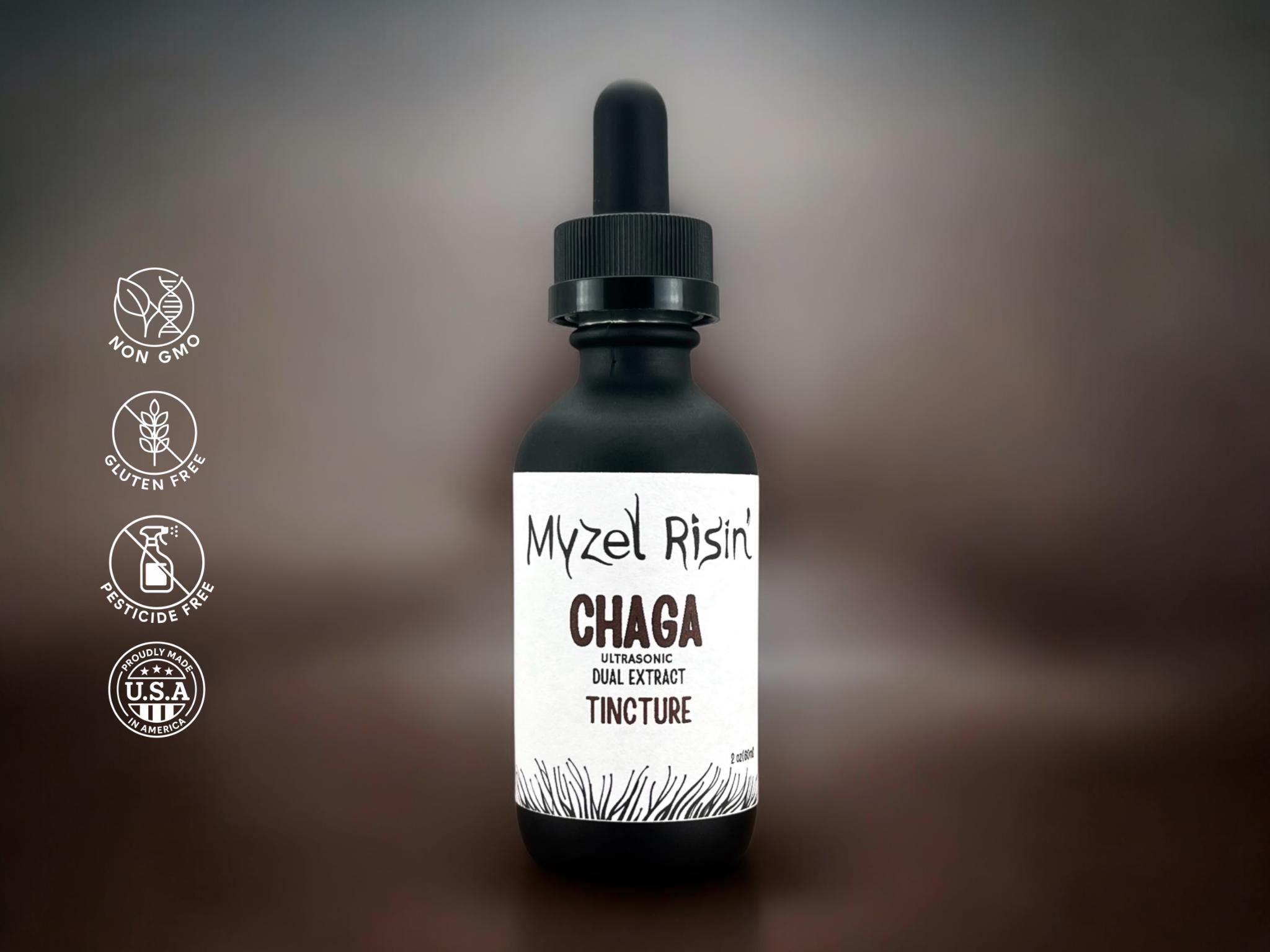 Chaga Ultrasonic Dual-Extract Mushroom Tincture