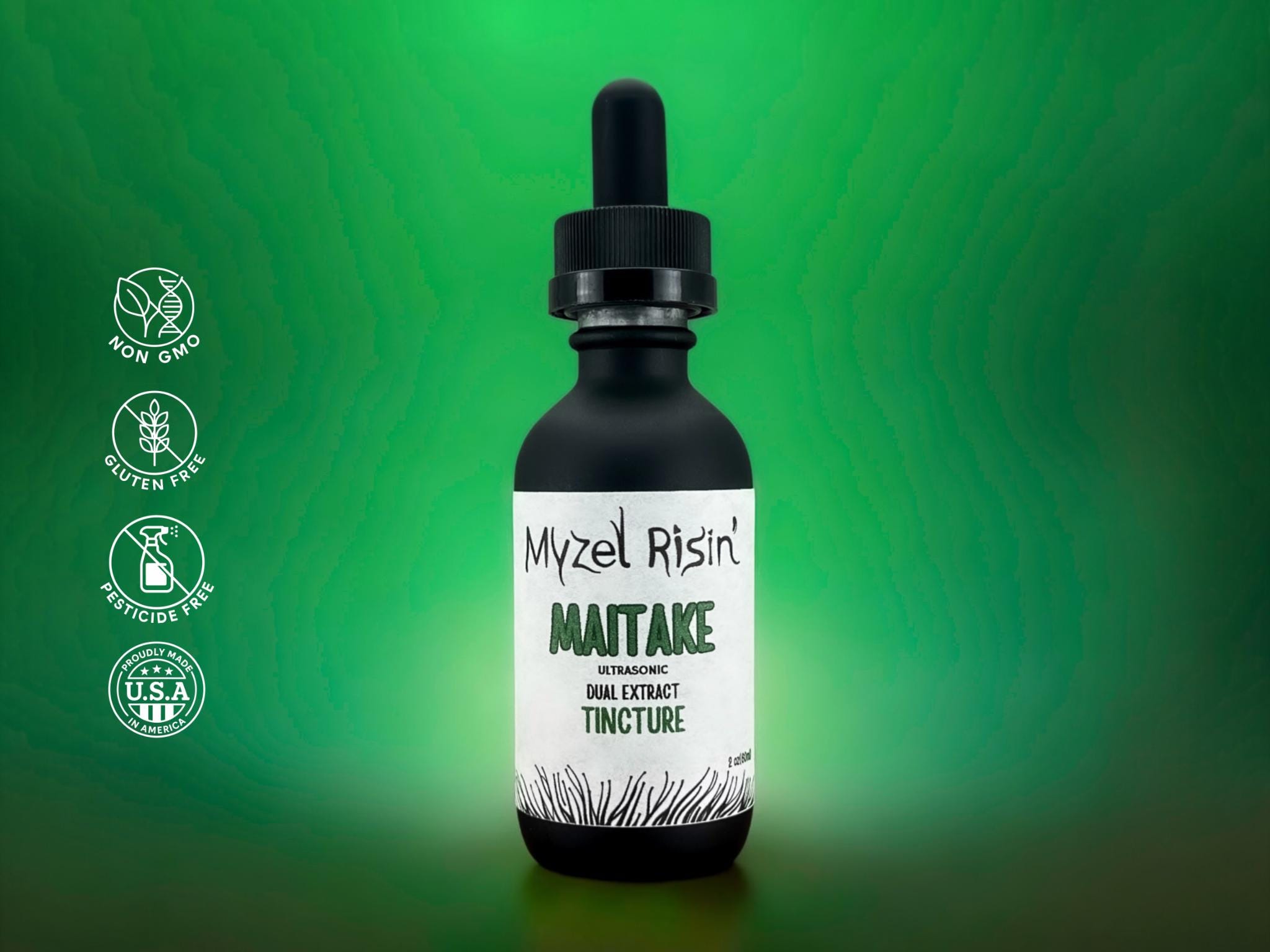 Maitake Ultrasonic Dual-Extract Mushroom Tincture