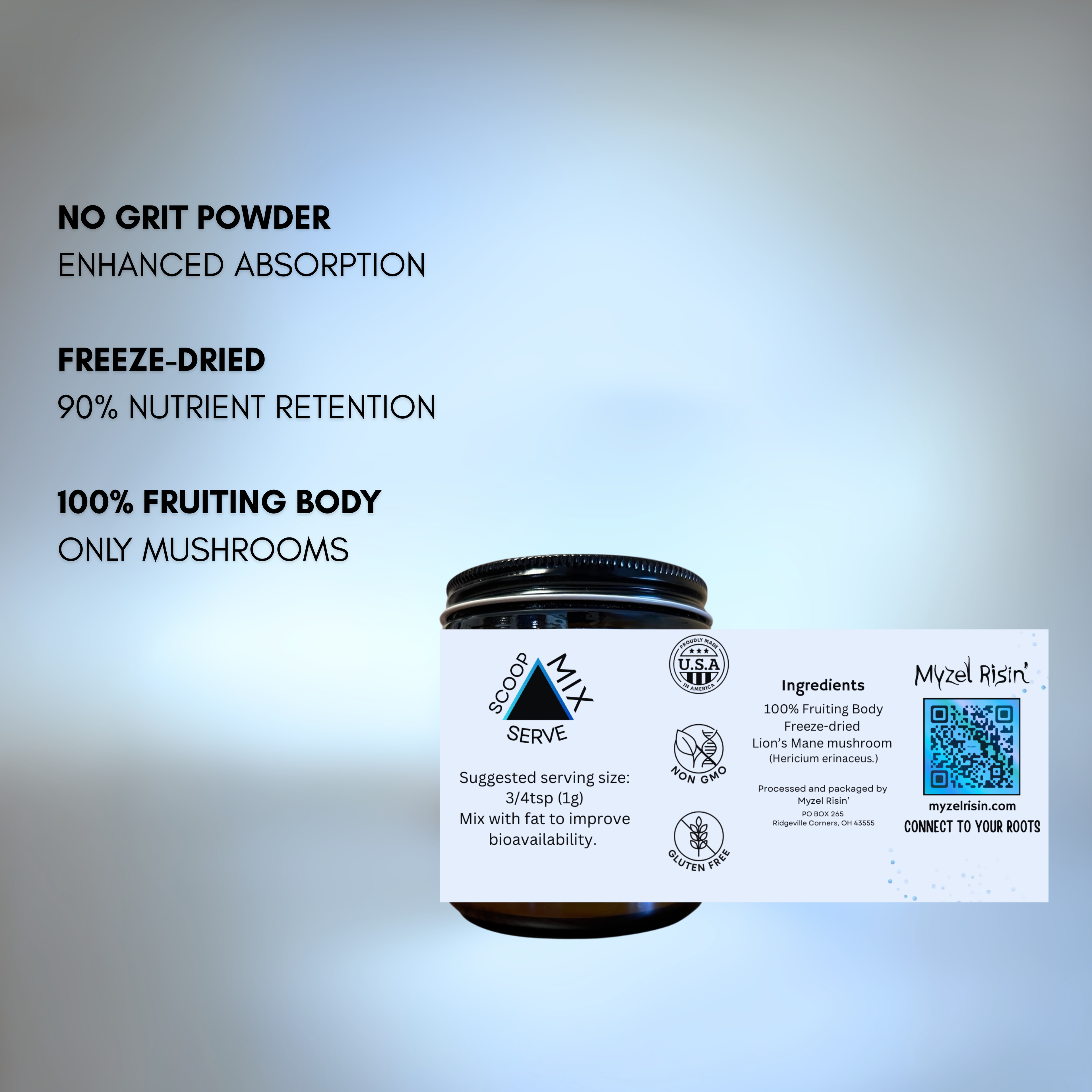 Lion’s Mane Mushroom Powder