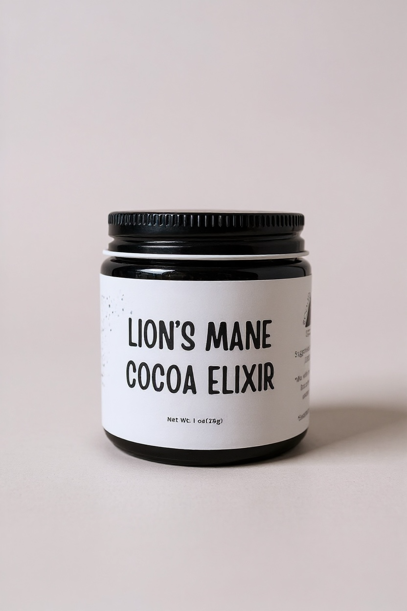 Lion’s Mane Cocoa Powder