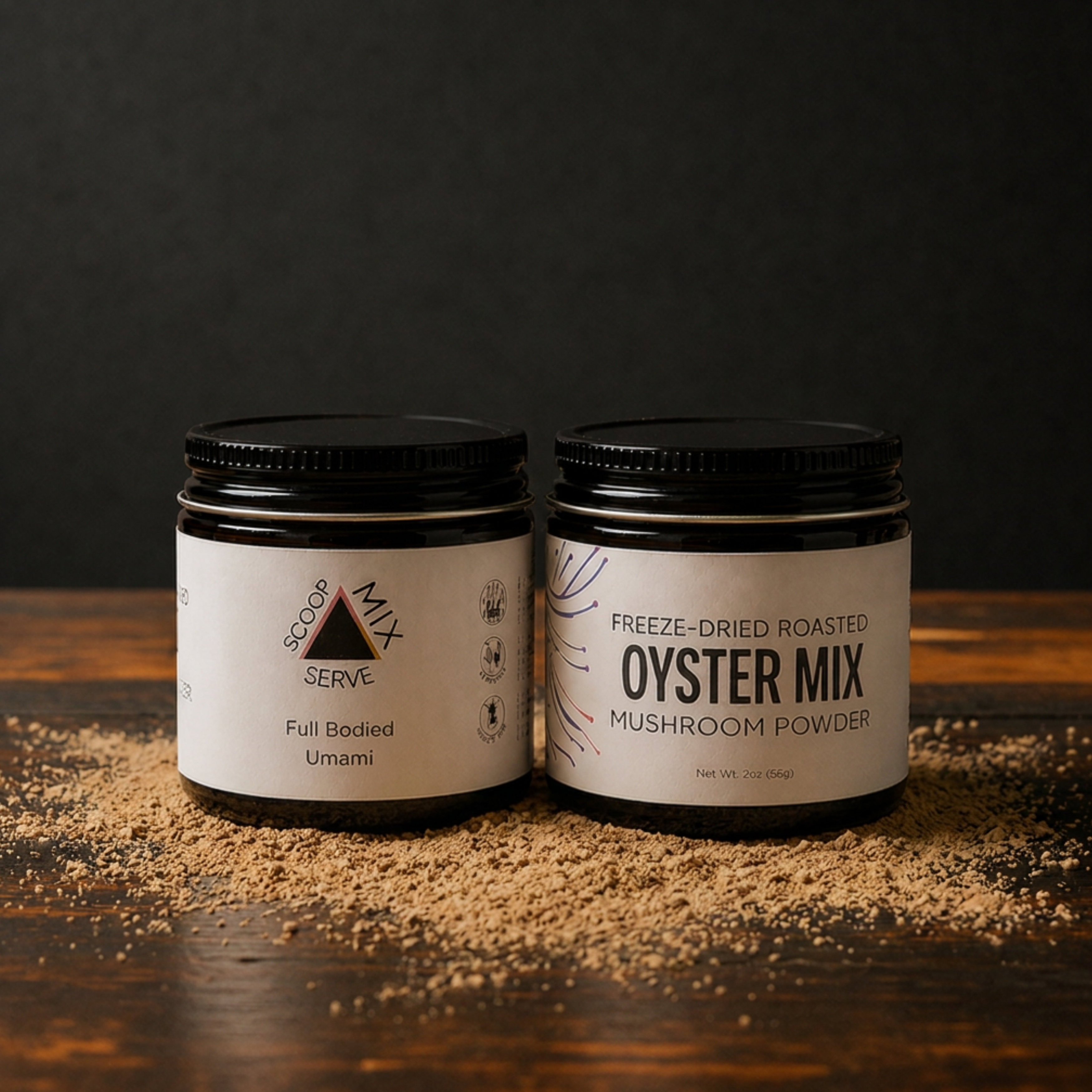 Roasted Oyster Mushroom Powder
