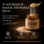 Roasted Gold Enoki Mushroom Powder